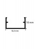 10x18 mm Kanal LED Profili